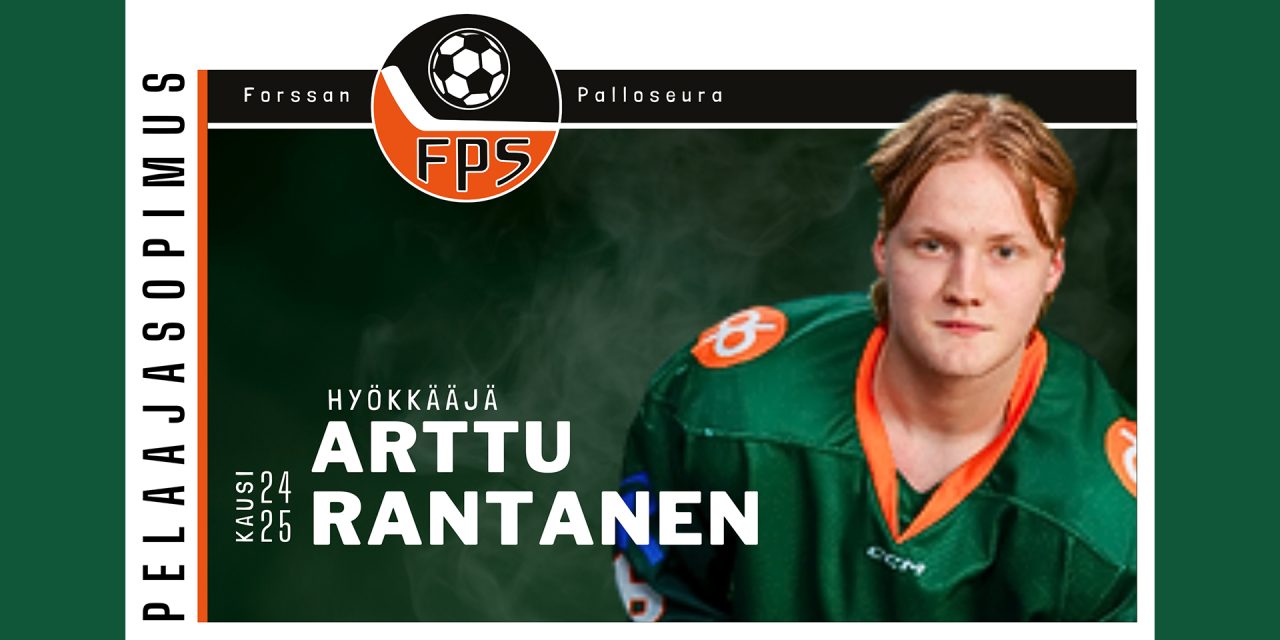 Arttu Rantanen nousee edustuksen riveihin