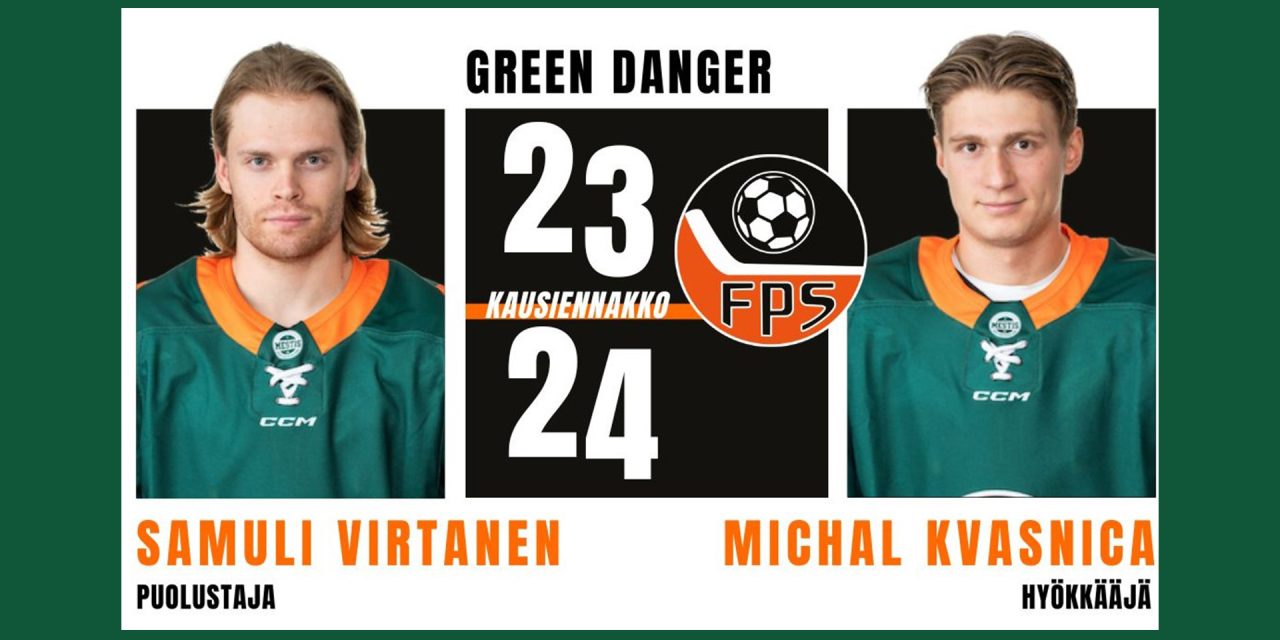 Kvasnica ja Virtanen jatkavat Vihreässä paidassa!