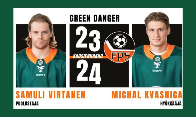 Kvasnica ja Virtanen jatkavat Vihreässä paidassa!